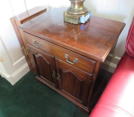 (2) Wooden End Tables