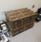 Antique Wood Trunk