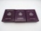 (3) U.S. American Eagle 1 Ounce Proof Silver Coins