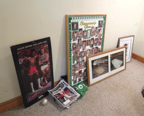 Asst. Celtics, Bruins & Red Sox Collectibles