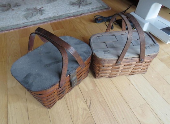 (2) Splint Baskets