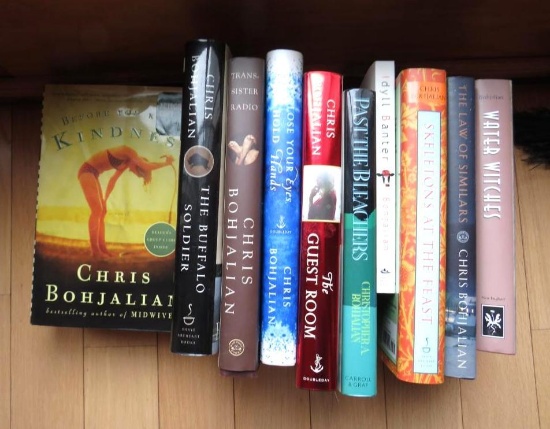 (11) Chris Bohjalian Autographed Novels