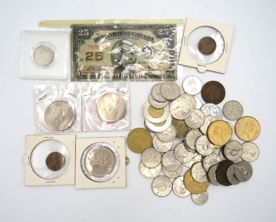 Canadian Coins & Fractional Currency