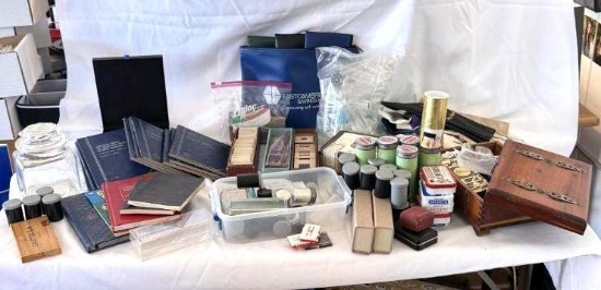 Coin Collector's Supplies & Books