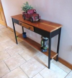 1-Drawer Cherry & Pine Sofa Table