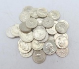(40) 1964 U.S. Washington Quarters