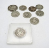 (7) U.S. Barber Coins