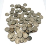 (100) U.S. Buffalo Nickels