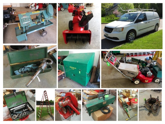 (1674) Tools, Equipment, Supplies & Shelving