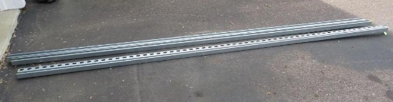 (4) 10' Sections of C-Channel Galvanized Steel