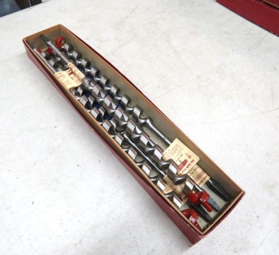 (5) Erwin No.16 Ship Auger Car Bits