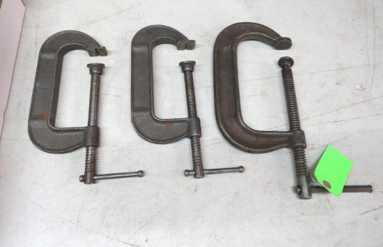 (4) Jorgensen "C" Clamps