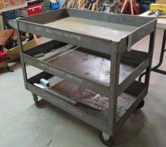 Steel Shop Cart