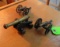 (3) Cast-Iron & Brass Decorative Cannons