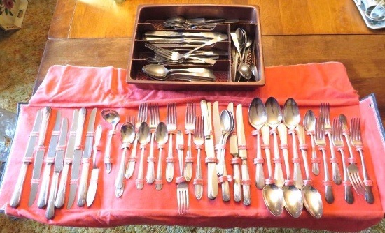 (39+/-) Rogers & Son Silverware