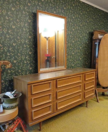 (2) Mid Century Modern Dressers