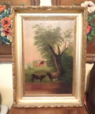 Framed Oil Painting