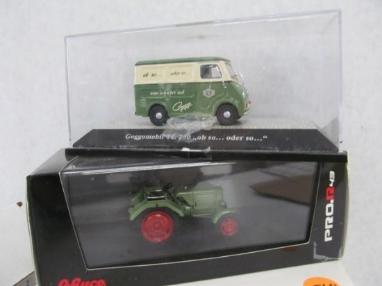 (4) Schuco Trucks & Tractors; Pro.R43 Hurlimann DH-6