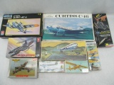 (9) Asst. Plastic Model Airplane Kits