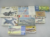 (9) Asst. Plastic Aircraft Model Kits