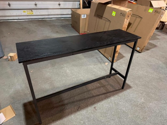 Steel & Wood Bar Table