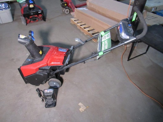 Toro 60v E21 Mini Snowblower