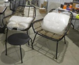 3 Pc. Steel Chat Set