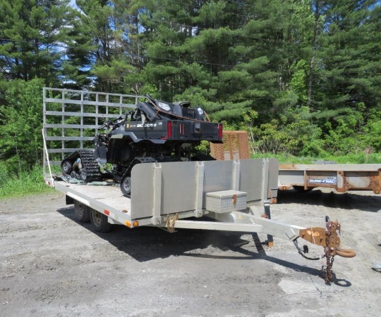 2003 SAUBERPAS High Country Aluminum Tandem Axle ATV Trailer