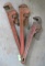 (3) Ridgid Pipe Wrenches