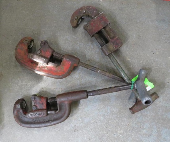 (3) Pipe Cutters