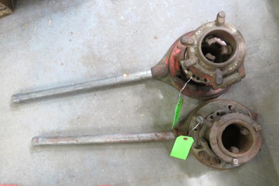 (2) Ridgid Adjustable Pipe Dies