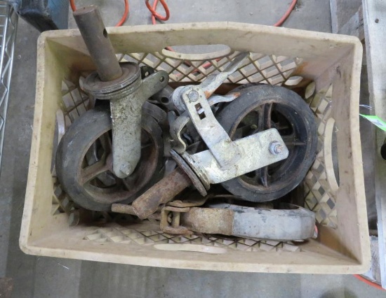 (5) Staging Casters