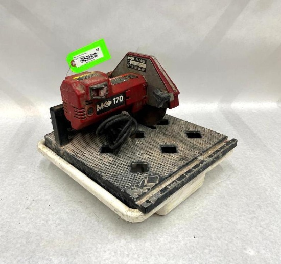 MK 170 Wet Tile Saw