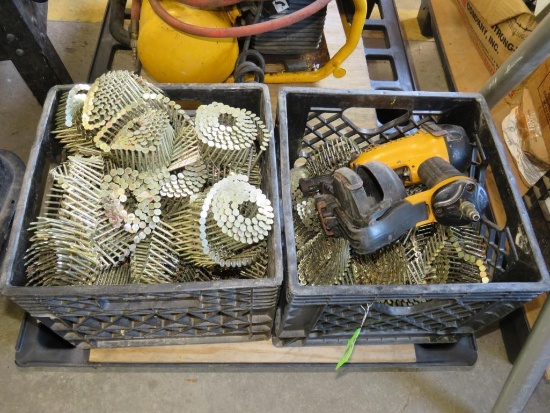 Bostitch Coil Nailer & Nails