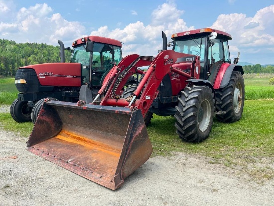 2005 Case IH MXM155 Maxum PRO 4wd Tractor w LX172 Loader