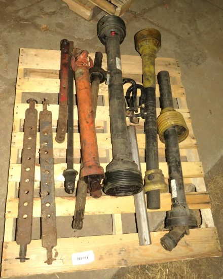 (2) Draw Bars; (2) PTO Shafts; (2) PTO Shaft Covers