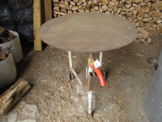 Shop Made Welding Table