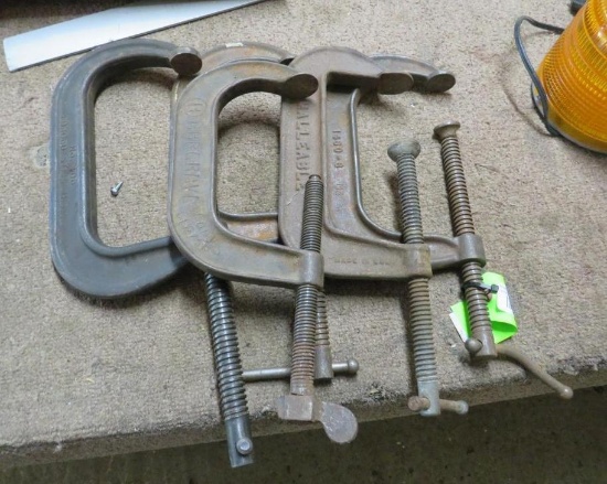 (5) 5" C Clamps