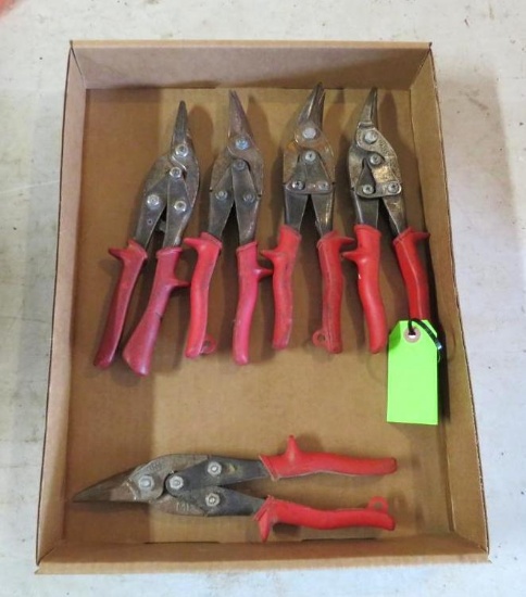 (5) Wiss Tin Shears