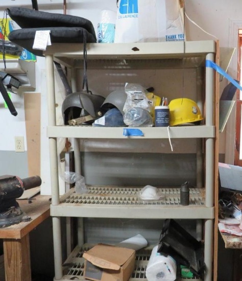 Poly Shelf Unit & Contents