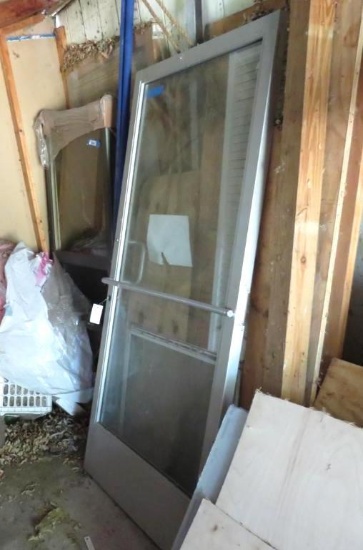 Aluminum & Glass Commercial Door
