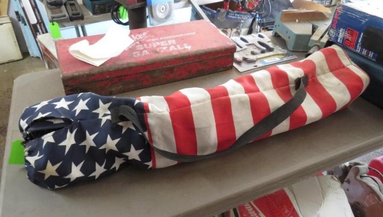 American Flag Lawn Chair