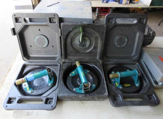 (3) Power Grip Suction Handles