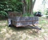 2004 Forest River Single Axle Landscape Trailer