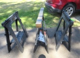 (3) Saw Horses