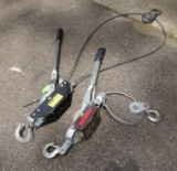 (2) Cable Come Alongs