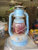Dietz Little Wizard Kerosene Lantern w/Cranberry Lense