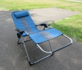 Pair of MAC Steel Anti-Gravity Lounge Chairs