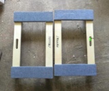 (2) Milwaukee 4 Wheel Floor Dollies