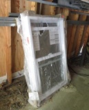 American Craftsman Window in Frame